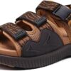 KuaiLu Mens Hiking Sandals with Arch Support Orthopedic Walking Recovery Sandals for Plantar Fasciitis Open Toe Summer Athletic Sport Comfortable Cushion Breathable Outdoor Water Sandals Size7-13